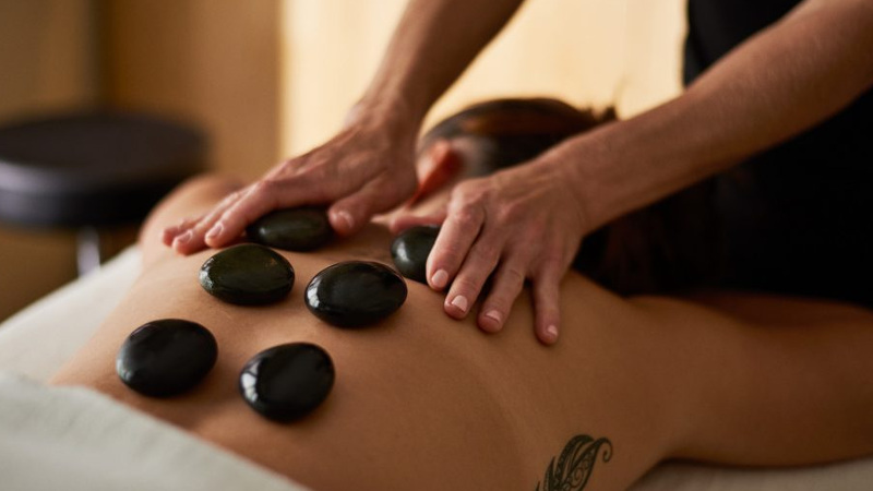 Indulge in a luxurious hot stone massage, providing total relaxation by means of traditional techniques to help relieve pain and reduce stress...